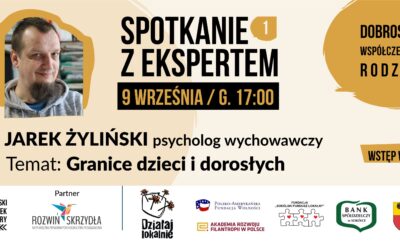 Spotkanie z psychologiem wychowawczym ph. GRANICE DZIECI I DOROSŁYCH